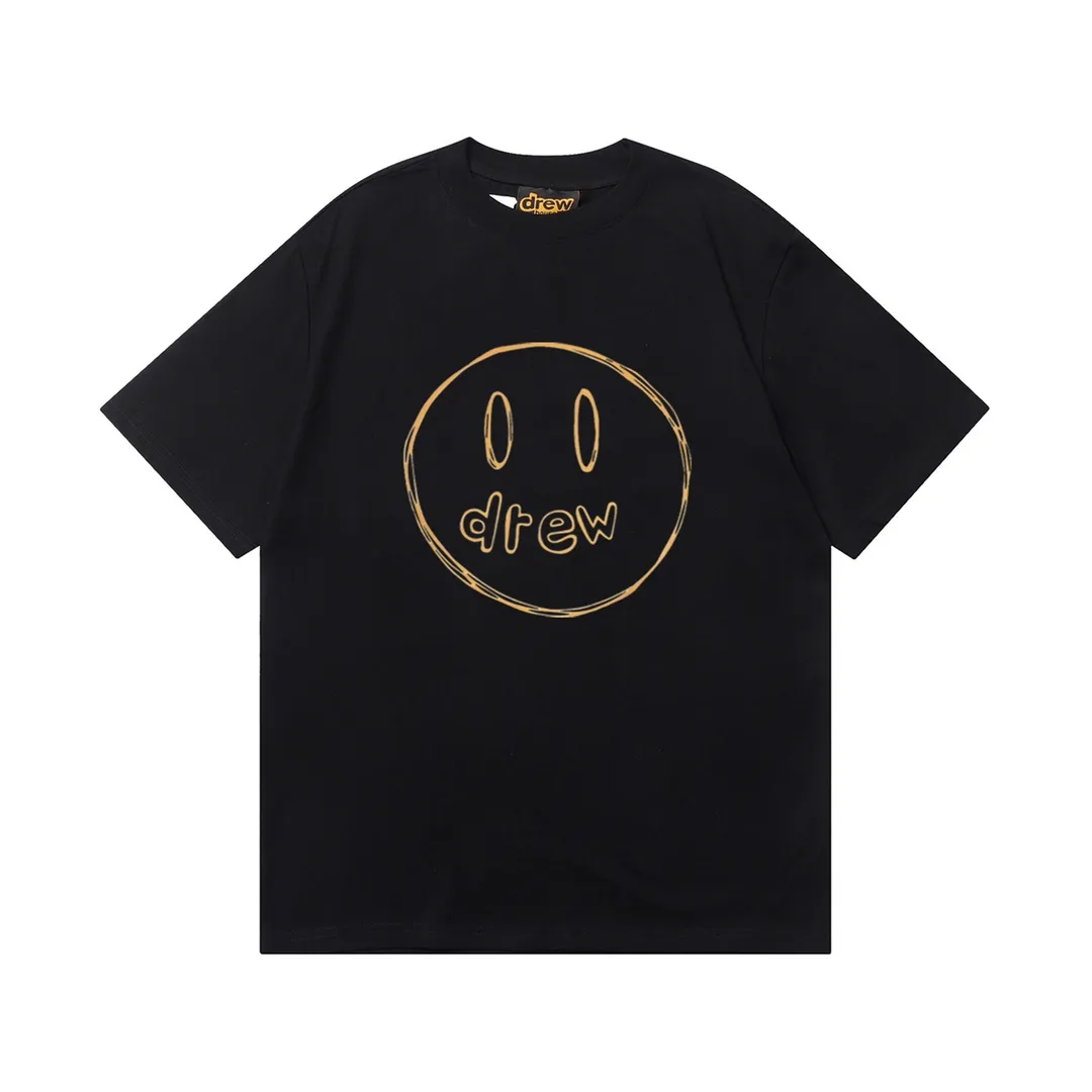 D 006 9 2023SS Same Style drew T g , ！ Quality！！ ， Quality！！ ， ！！ ， ， ， ， ， 。 Sizes：S M L XL ：Black White Royal Blue Red Brown White Orange